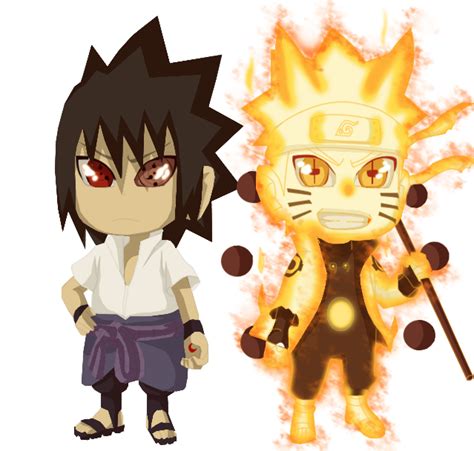 Naruto And Sasuke Chibi By Gevdano On Deviantart