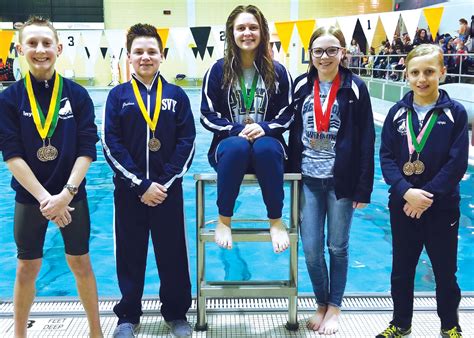 Local Swimmers Qualify For States Record Argus