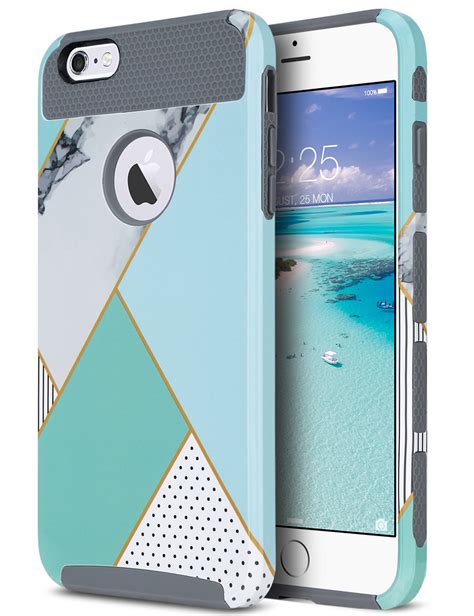 Iphone 6 Case Iphone 6s Case 47 Inch Ulak Slim Dual Layer