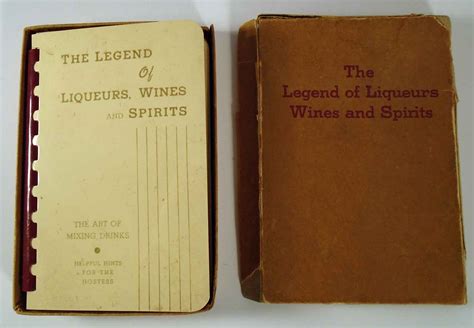 The Legend Of Liqueurs Wines And Spirits What To Serve When To Serve