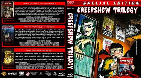 Creepshow Trilogy Movie Blu Ray Custom Covers Creepshow Trilogy Br
