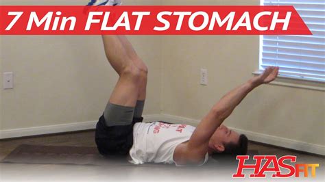7 Minute Flat Stomach Workout Hasfit Get A Flat Stomach Exercises