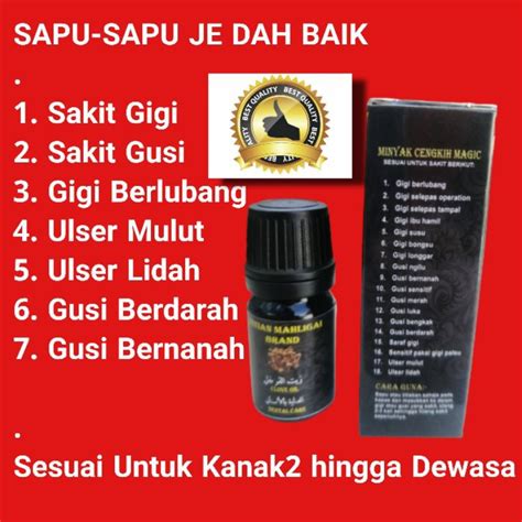 Manakala anda mengalami sakit gigi, ada sejumlah jenis obat sakit gigi yang bisa dikonsumsi untuk meredakan sakit selain menggunakan obat dengan bahan kimia, cara mengobati sakit gigi bisa ditambahkan lainnya adalah dengan menggunakan bahan alami. SAKIT GIGI /GUSI. PASTIKAN Pati Minyak Cengkih khas untuk ...