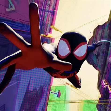 Spiderman Across The Spiderverse Icons In Miles Morales
