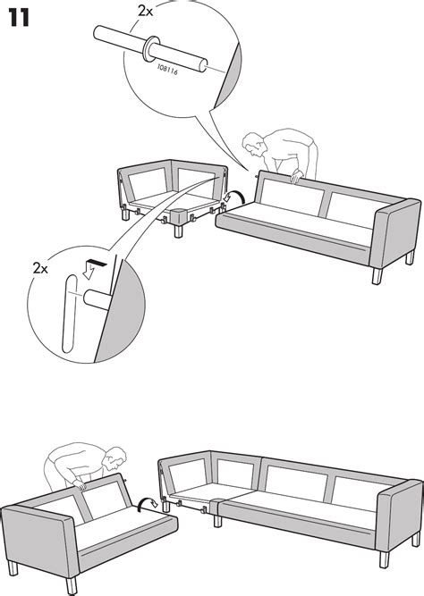 288x241x80cm or 113 3/8x95x31 1/2 inches please double check the cushion cover measurements, and if your cushion cover is smaller, please leave us a note with your order two seat sofa seat cushion cover: Ikea Karlstad Corner Sofa 2 3 Cover Assembly Instruction
