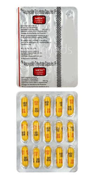 Mox 500mg Capsule 15s Buy Medicines Online At Best Price From