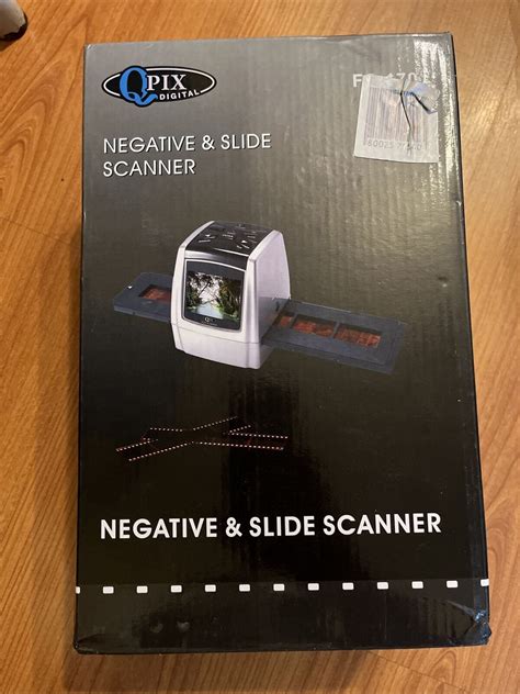 Qpix Digital 35mm Film Negative And Slide Scanner Fs 170 Usb New Retro Unit