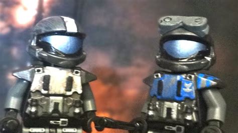 Lego Halo Custom Odst Squad Showcase Youtube