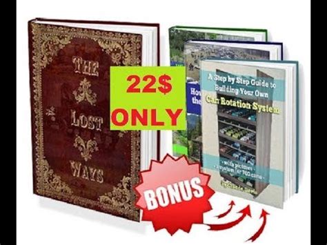 Taylor theresa anne demario lex rooker s. The Lost Ways ReView - THE BEST SURVIVAL BOOKS (2019 ...