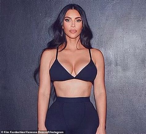Kim Kardashian Is Her Own Best Advert As She Shows Off Hourglass Figure