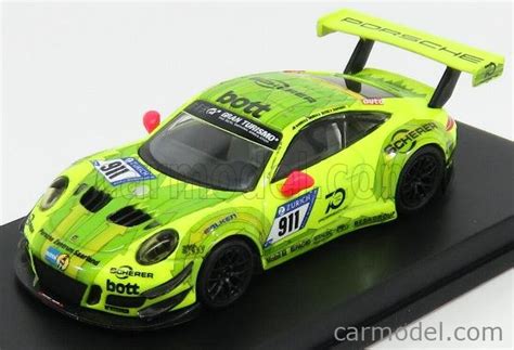 Spark Model Y118 Масштаб 164 Porsche 911 Gt3 R Team Manthey Racing N
