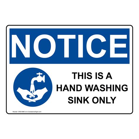 Food Safety Kitchen Signs Food Handling Wash Hands