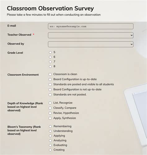 How To Observe Teachers In The Classroom The Jotform Blog