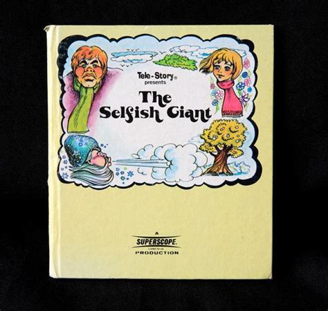 Vintage Superscope Book The Selfish Giant 1975 Selfish Childrens