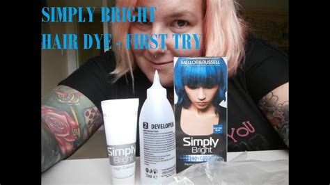 Hair colour is just the same. SIMPLY BRIGHT HAIR DYE (Mellor&Russel) - Electric Blue ...