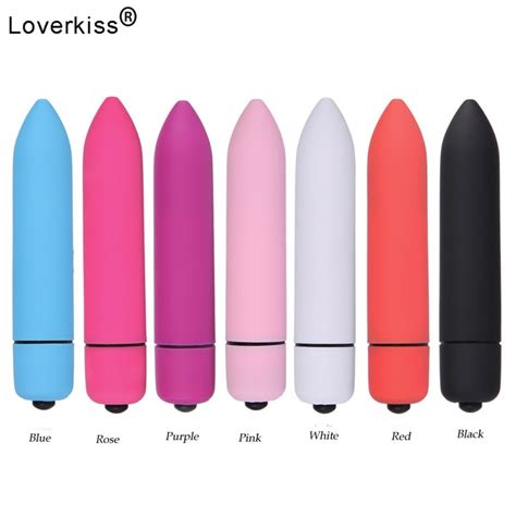 Loverkiss Sex Toys For Women 10 Speed Vibrating Bullet Vibrator