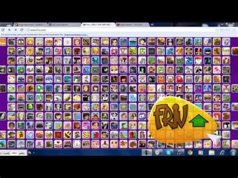 Here you will find games and other activities for use in the classroom or at home. FRIV COM Only The Best Free Online Games! - YouTube