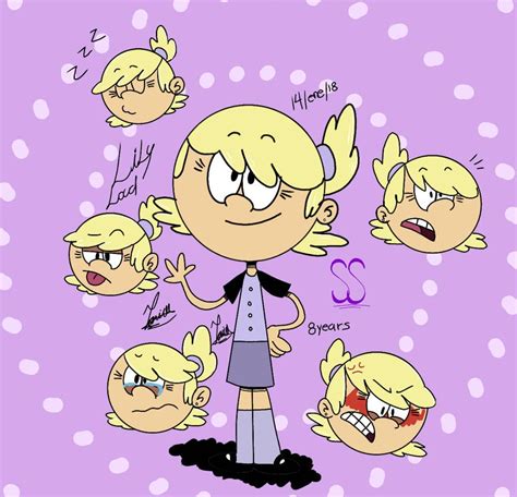 The Loud House Lily Loud 8 Years By Shadesummer The Loud House