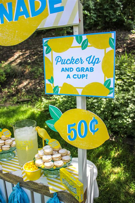 How to make a lemonade stand. Lemonade Stand, Lemonade Stand for a Cause, Just Add ...