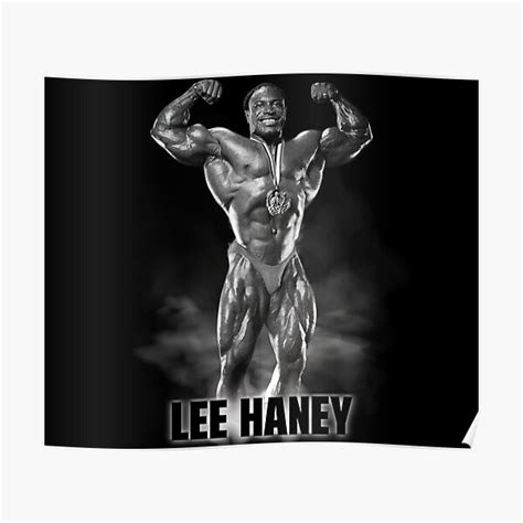 Lee Haney Bodybuilder Poster For Sale By Almeapparel Redbubble