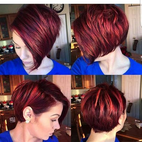 Trust us, rocking a fresh new pixie cut is the best way to spice up an ordinary 'do for 2020. @kiss_and_makeup05 with her red hair and all angles | Diy ...