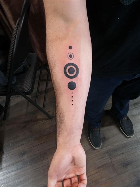 Forearm Simple Space Tattoos Best Tattoo Ideas