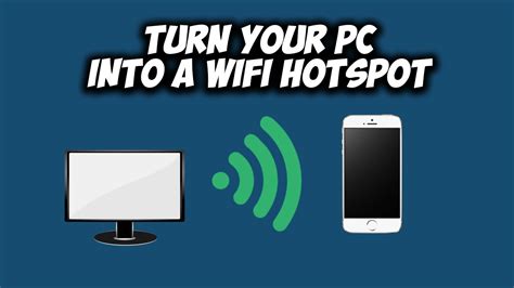 Turn Windows Laptop Into Wifi Hotspot Easily Youtube