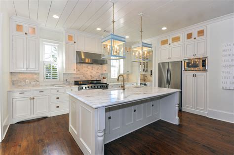 The white painted recessed panel cabinets anchor this traditional kitchen with even with all its clean lines. Vickery Kitchen gets facelift with new recessed off white cabinets - Transitional - Kitchen ...