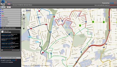 How far did i walk? Discovery 702 Walk-the-Talk Route Planner provided by ...