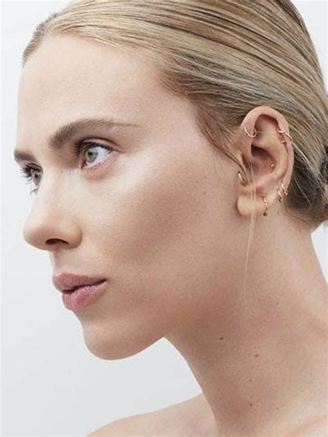 Pin By On Scarlett Johansson Ear Piercings Earings Piercings