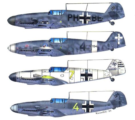 Bf 109 F Color Profile A Military Photos And Video Website