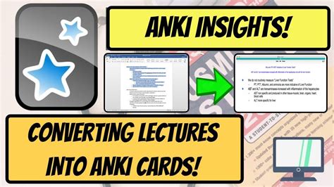 How To Make Anki Cards From Med School Lectures Part 1 Youtube