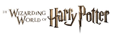 The Wizarding World Of Harry Potter Logo Transparent Png Stickpng
