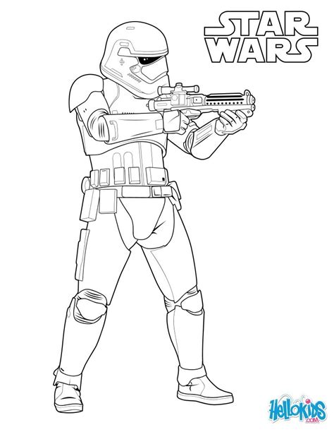 Stormtrooper coloring page storm trooper coloring page dapmalaysia. Stormtrooper of the first order coloring pages - Hellokids.com