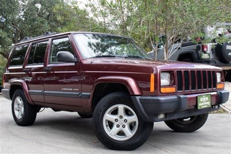 Sienna Red 2001 Jeep Cherokee 4x4 - Low Miles $12995 ...