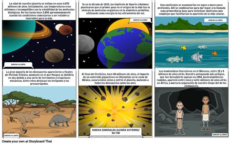 Teorías De La Evolución Storyboard By 6bc75699