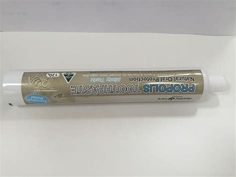 Aluminum Top Seal Toothpaste Tube Packaging Abl Laminated 50g 150g