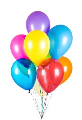 Balloons On A White Background Stock Photo Download Image Now Istock