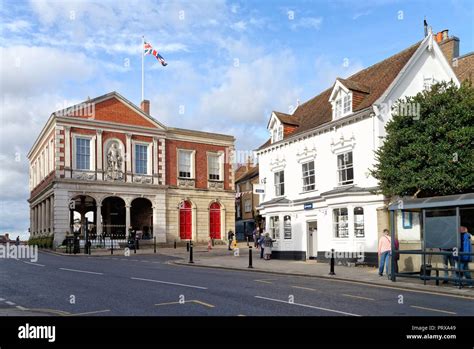 The Windsor Town Hall Guildhall Windsor Berkshire England Uk Stock