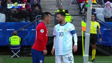 Gary medel estime que l'arbitre a mal géré le match. La pelea entre Messi y Medel que dejó a ambos expulsados