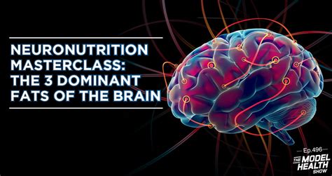 Tmhs 496 Neuronutrition Masterclass The 3 Dominant Fats Of The Brain
