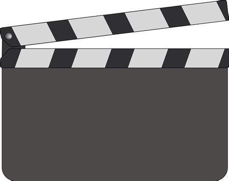 Clapperboard Flap Movie Film Free Vector Graphic On Pixabay