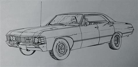 Https://wstravely.com/draw/how To Draw A 67 Chevy Impala