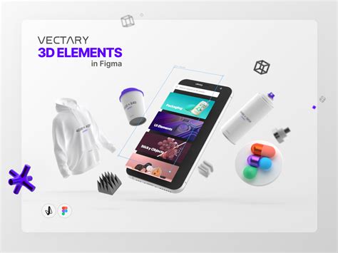Vectary 3d Elements In Figma By Vectary On Dribbble