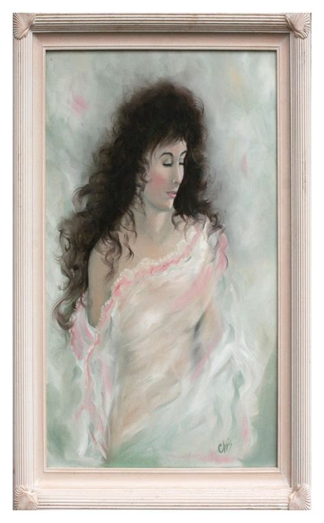Vector cher portrait portrait of the timeless singer. Unknown - Portrait of a Woman (Cher) For Sale at 1stDibs