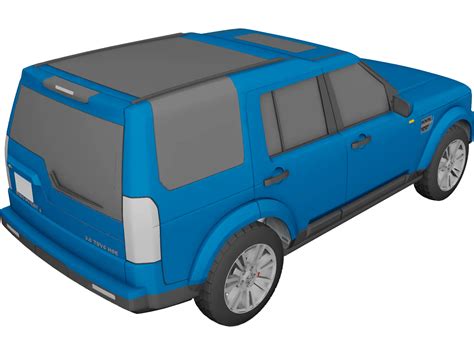 Land Rover Discovery 4 3d Model 3dcadbrowser