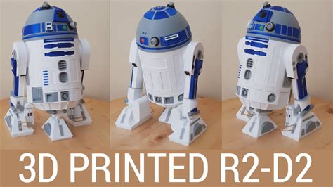 3d Printed R2 D2 Youtube