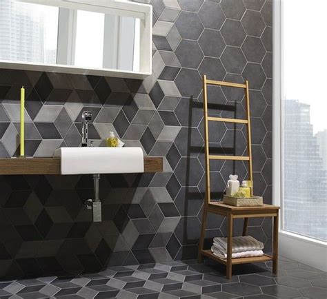 28 Gorgeous Modern Geometric Décor Ideas For Bathrooms Digsdigs