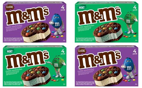 Mars Wrigley Unveils New Mandms Ice Cream Cookie Sandwich Flavours
