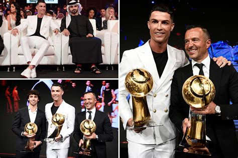 Cristiano Ronaldo Wins Another Award As He Picks Up Best Player Gong At